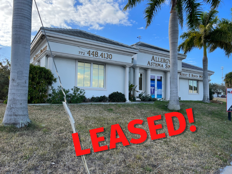 Professional Building Leased in 45 Days!