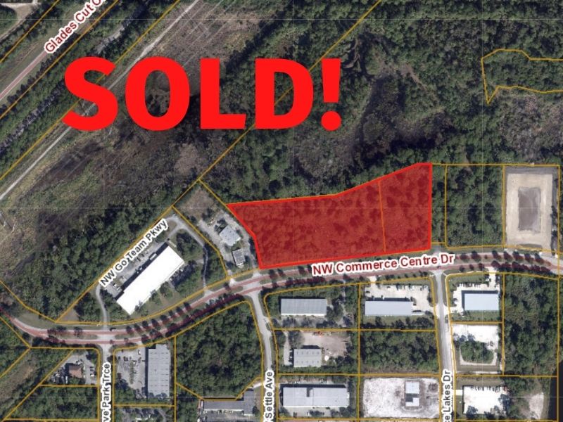6.68 AC of Commercial Land sells in SLW for $2,400,000!
