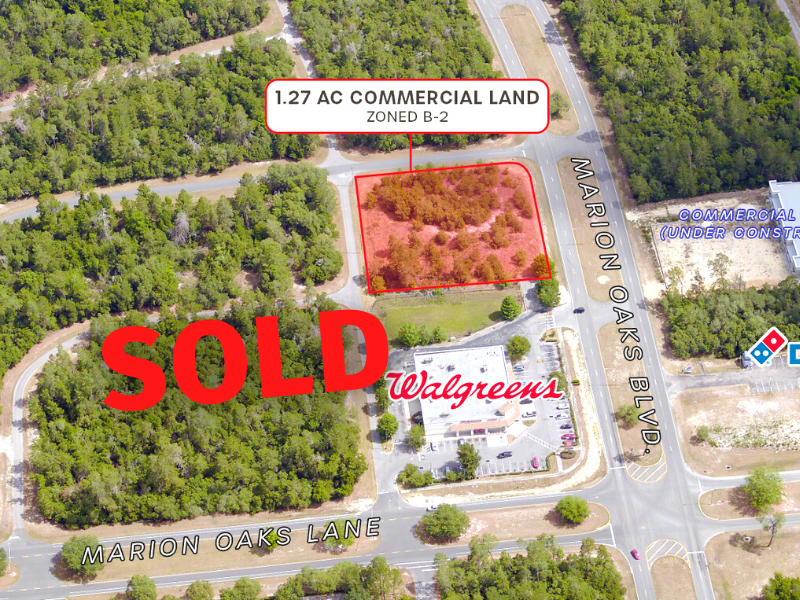 SOLD! 1.27 AC Commercial Land