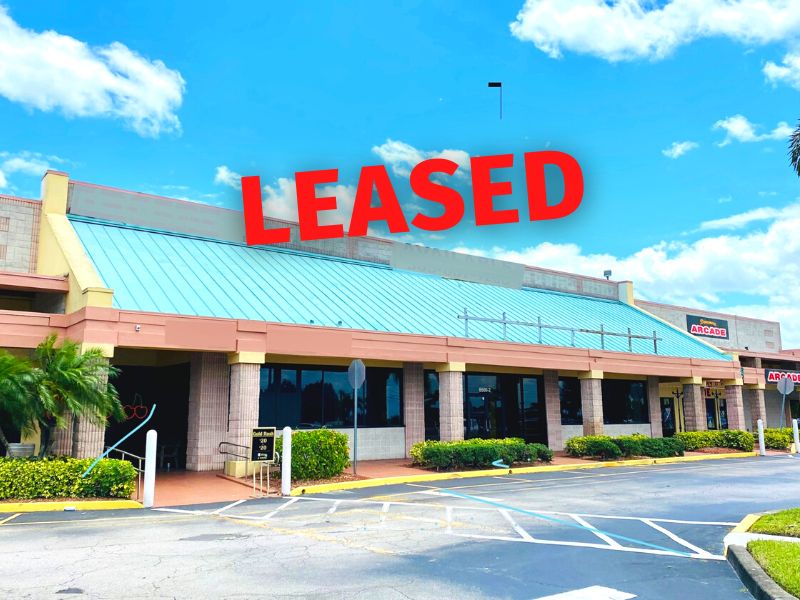 Plaza Anchor Space in Port St. Lucie LEASED!