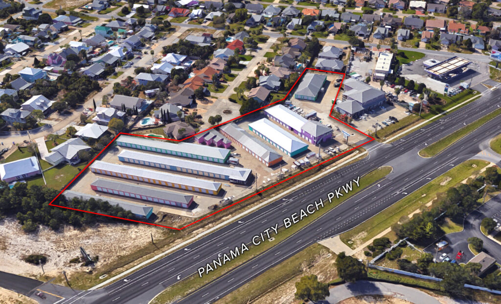 self-storage investment property in panama city for sale